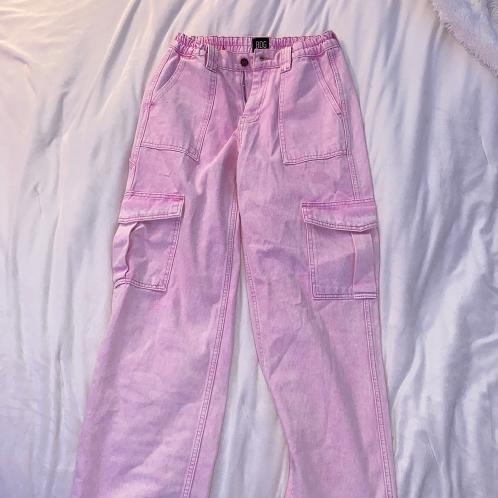 BDG pants, pink, size 27